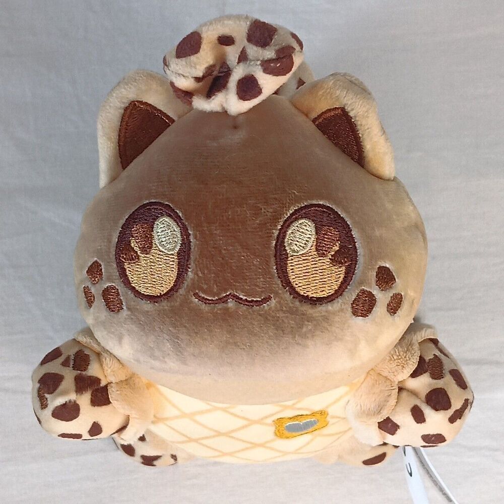 Aphmau MeeMeows Mystery Cookie Dough Ice Cream Plush 6” From VidCon 2025 Catface